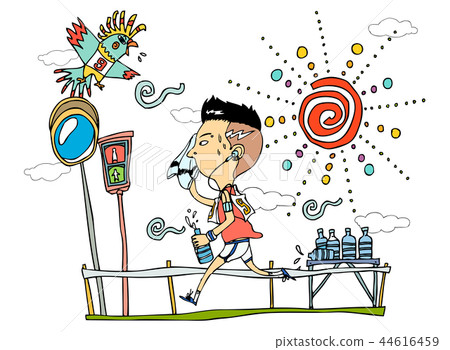 Concept, illustration 44616459