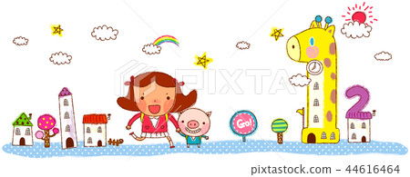Animal, concept, illustration 44616464