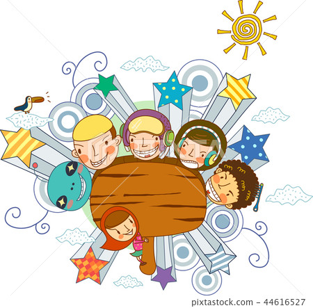 動物，概念，例證 44616527