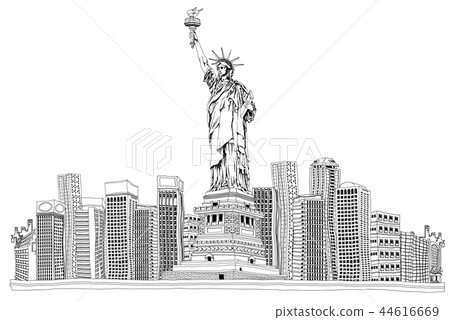 City, travel, illustration 44616669