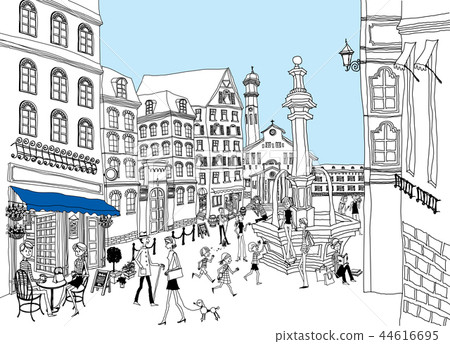 City, travel, illustration 44616695