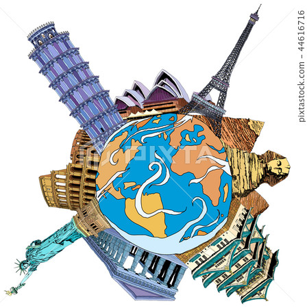 City, travel, illustration City, travel, illustration 44616716