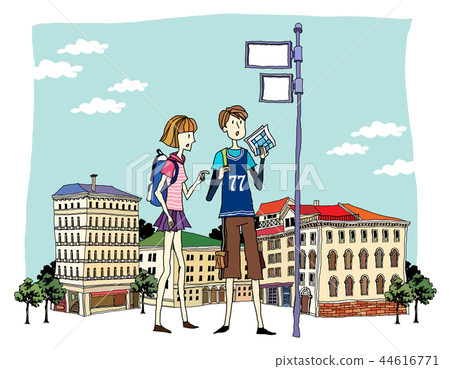城市,旅行,插圖 城市,旅行,插圖 44616771