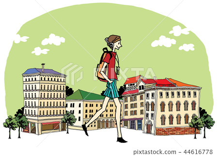 城市,旅行,插圖 城市,旅行,插圖 44616778