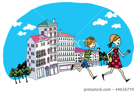 City, travel, illustration 44616779