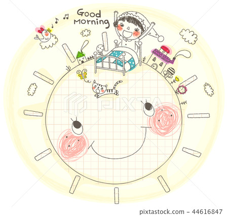 Children, concept, illustration 44616847