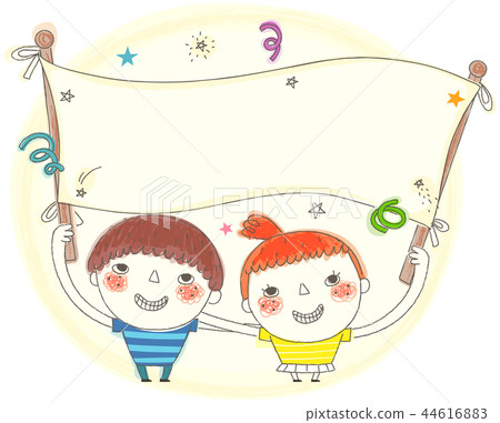 孩子，概念，例證 44616883