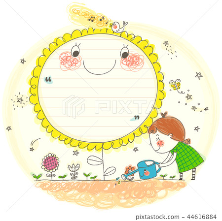 孩子，概念，例證 44616884