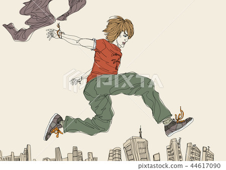 People, life, illustration 44617090