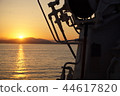 A view from a ship sailing Aegean 44617820