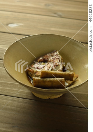 Simmered sea bream Simmered sea bream 44618288