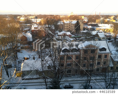 Snow town Snow town 44618589