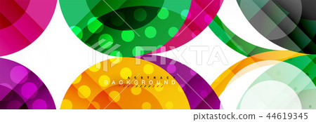 Overlapping circles design background Overlapping circles design background 44619345