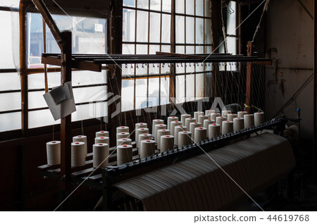 Silk mill old machine 44619768