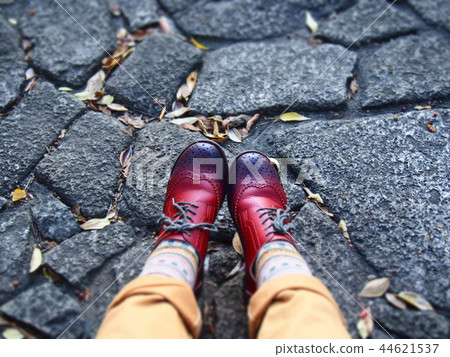 Fall footsteps Fall footsteps 44621537
