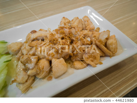 Fried chicken with garlic and pepper, Fried chicken with garlic and pepper, 44621980