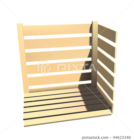 Wooden box for transporting goods. 44623346