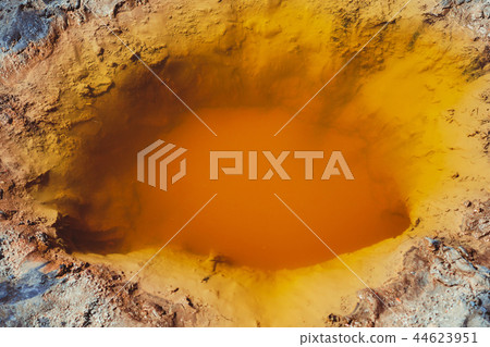 therapeutic mud in the lake 44623951