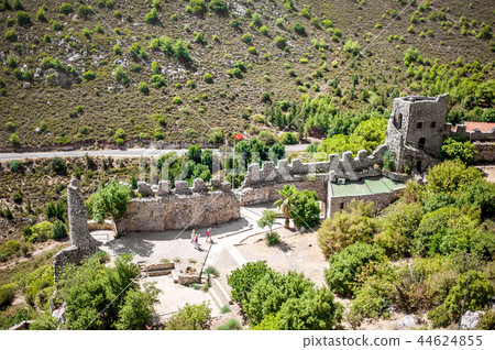 Beautiful St. Hilarion Castle in Kyrenia, Cyprus Beautiful St. Hilarion Castle in Kyrenia, Cyprus 44624855