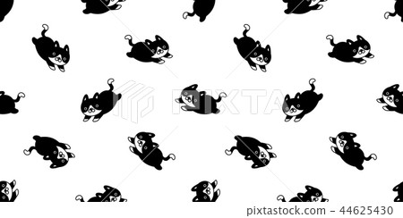cat Seamless vector Pattern kitten calico breed cat Seamless vector Pattern kitten calico breed 44625430