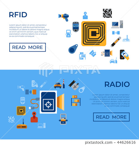 Digital vector rfid radio 44626616