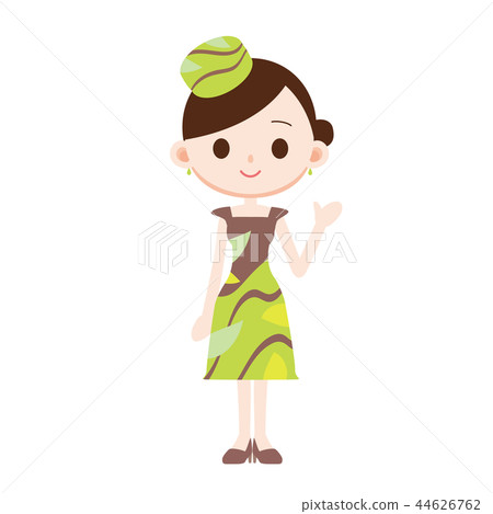 Image girl of nature, forest system 44626762