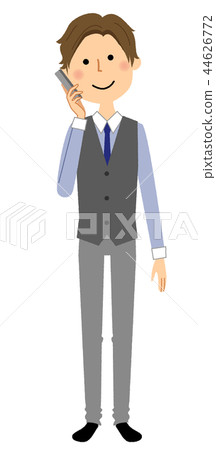 Young male phone 44626772
