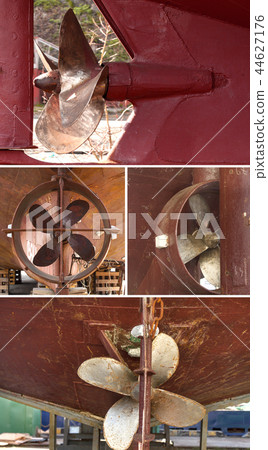 screw vessel for woods slipway at a shipyard 44627176