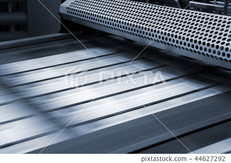 polygraphic process in modern printing house 44627292