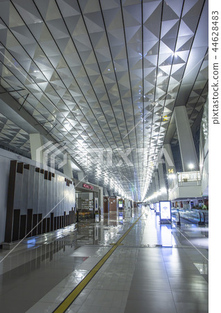 Asian futuristic airport Asian futuristic airport 44628483