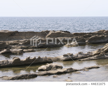 越前海岸“Benkei's Washing Rock”福井縣福井市Kodanseicho 越前海岸“Benkei's Washing Rock”福井縣福井市Kodanseicho 44631875