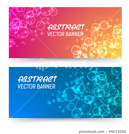 bokeh banner background vector illustration design bokeh banner background vector illustration design 44633080