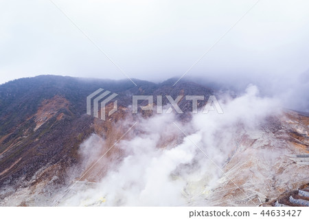 箱根箱根富馬地區火山氣體硫酸氣體硫化氫氣體活火山大涌谷硫磺煙霧旅遊目的地山 44633427