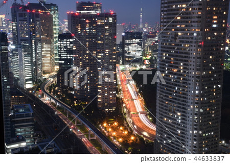 Night view of Tokyo Night view of Tokyo 44633837