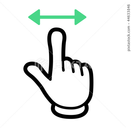 Panel touch icon (cartoon style) 44633846