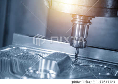 The CNC milling machine . The CNC milling machine . 44634123