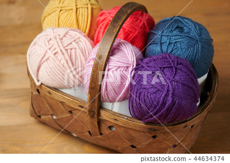 colorful wool threads for knitting colorful wool threads for knitting 44634374