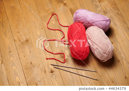 colorful wool threads for knitting 44634379