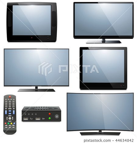 Vector Analog and Digital Televisions 44634842