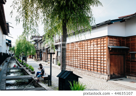 Old houses Japanese tourist in Hida Furukawa 44635107