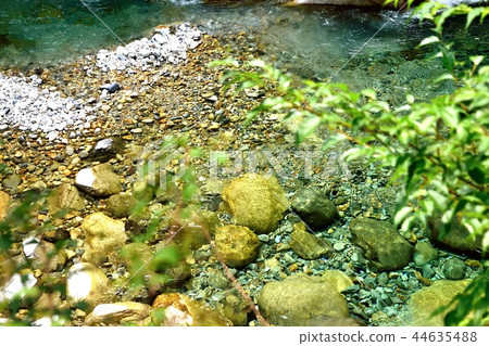 Atera River Mysterious colored mountain stream 44635488