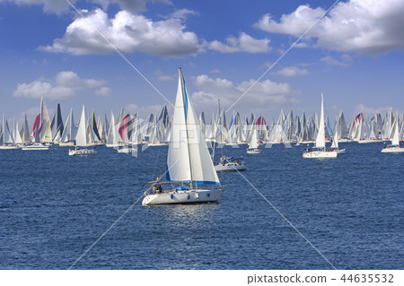 Regatta Barcolana in the Gulf of Trieste, Italy 44635532