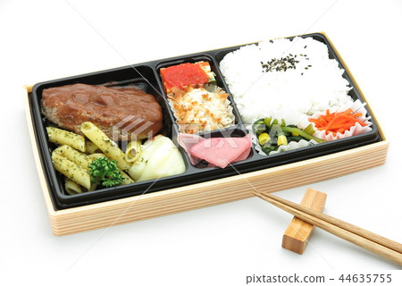 Organic hamburger lunch Organic hamburger lunch 44635755