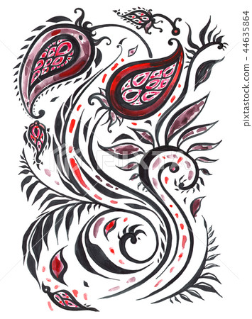 Watercolor Floral Pattern Watercolor Floral Pattern 44635864