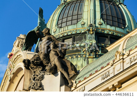 Municipal house detail, Art Noveau, Prague 44636611