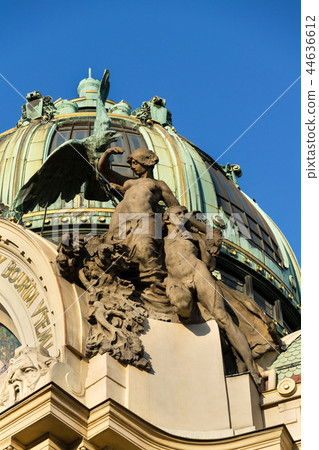 Municipal house detail, Art Noveau, Prague 44636612
