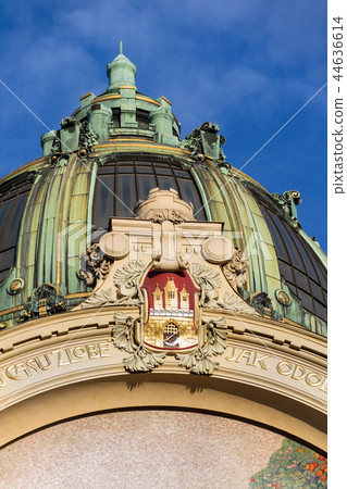 Municipal house detail, Art Noveau, Prague 44636614