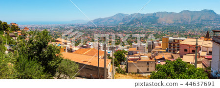Palermo view from the Monreale town 44637691