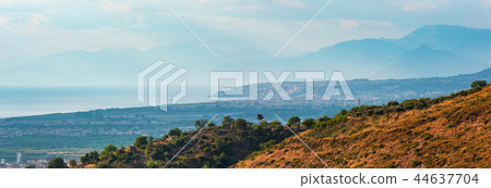 Cosenza coast summer view, Italy Cosenza coast summer view, Italy 44637704