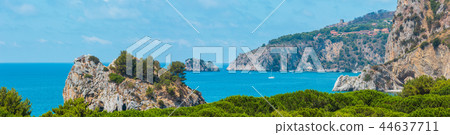 Tyrrhenian sea  landscape, Campania, Italy 44637711